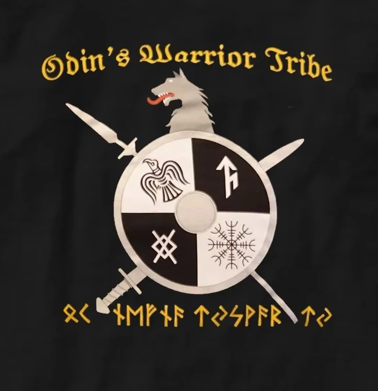 Hot Sale Norse Runes Shield Odin's Warrior T-Shirt 100% Cotton O-Neck Summer Short Sleeve Casual Mens T-shirt Size S-3XL
Hot Sale Norse Runes Shield Odin's Warrior T-Shirt 100% Cotton O-Neck Summer Short Sleeve Casual Mens T-shirt Size S-3XL