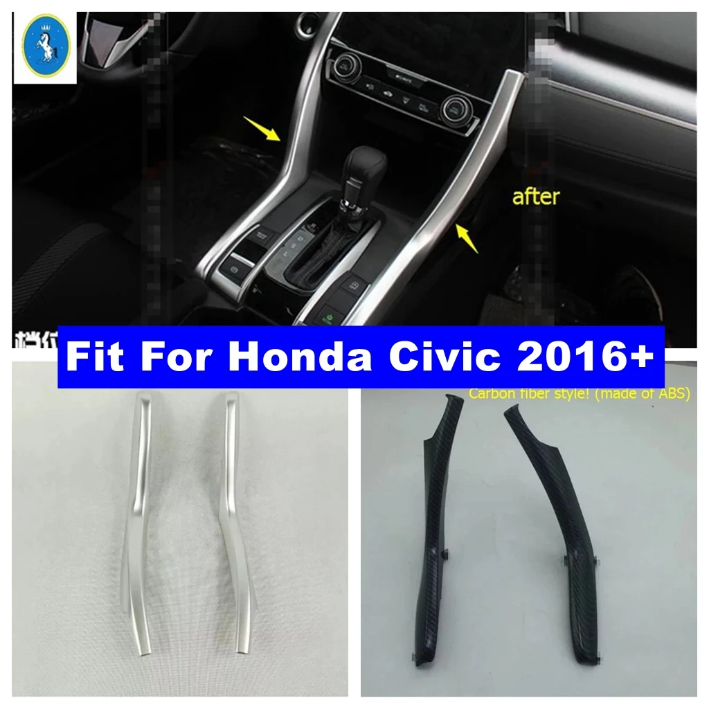 Matte Car Accessories Transmission Shift Gear Stalls Box Frame Decor Cover Trim For Honda Civic 2016 - 2020 Interior Modified
Matte Car Accessories Transmission Shift Gear Stalls Box Frame Decor Cover Trim For Honda Civic 2016 - 2020 Interior Modified