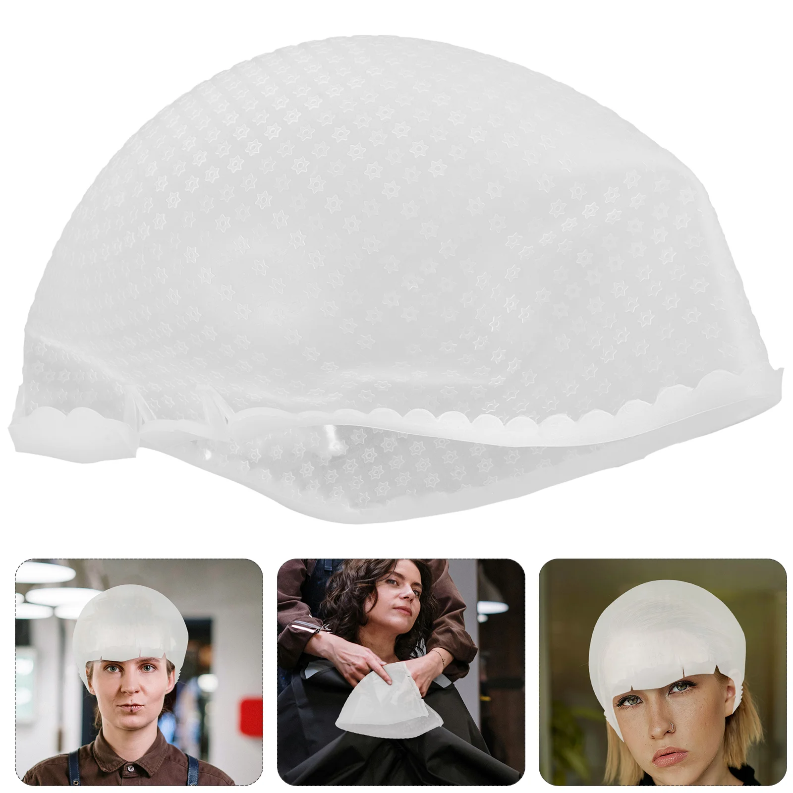 Reusable Silicone Hair Dye Cap Colouring Caps for Highlighting Highlights Brighten Hat Salon White Hats Color
Reusable Silicone Hair Dye Cap Colouring Caps for Highlighting Highlights Brighten Hat Salon White Hats Color