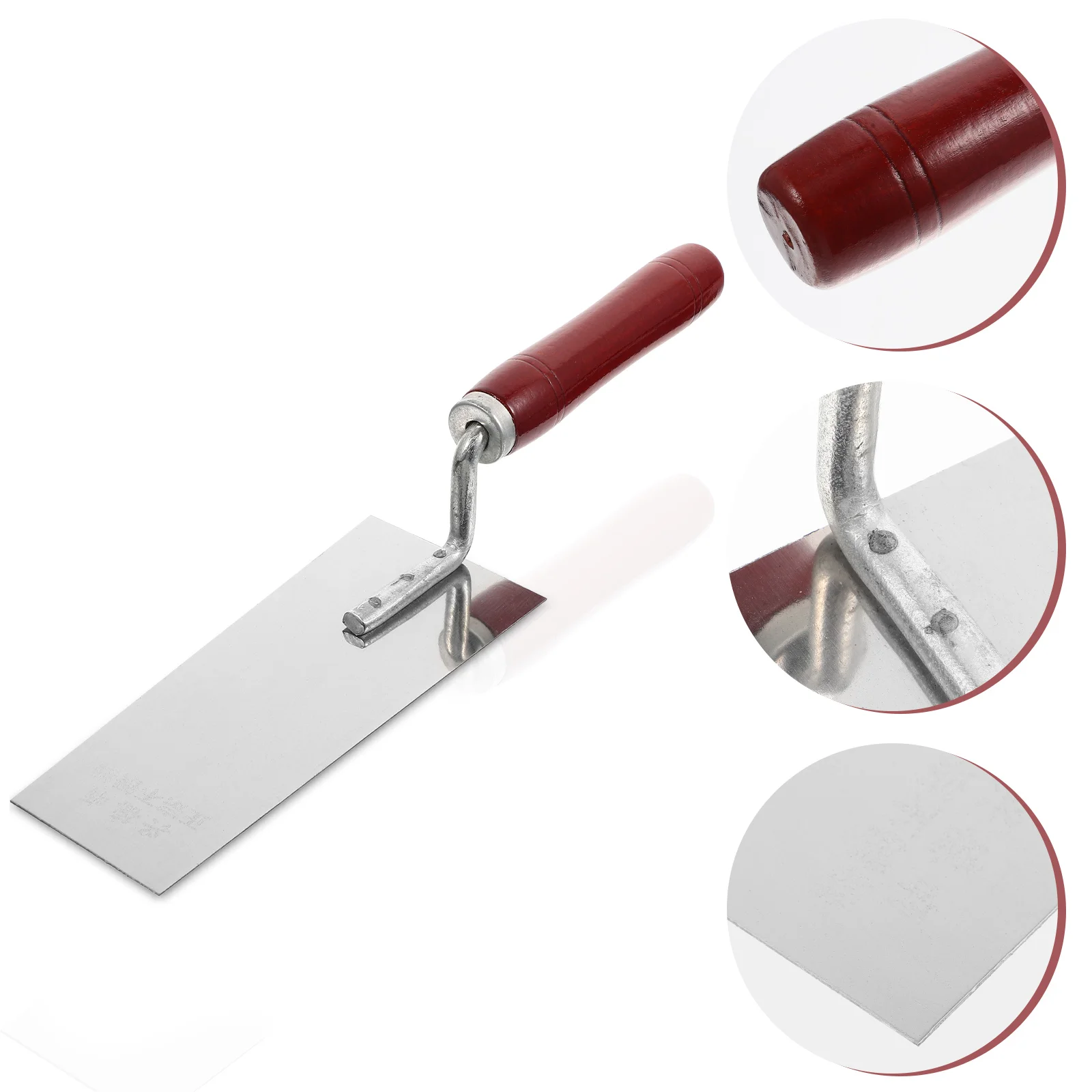 Stainless Steel Masonry Trowel Spatula for Concrete Tiling Caulking High Performance Blade Rivet Design Wooden Handle Finishing
Stainless Steel Masonry Trowel Spatula for Concrete Tiling Caulking High Performance Blade Rivet Design Wooden Handle Finishing