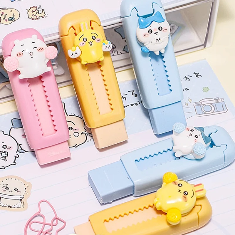 Kawaii аниме персонаж Chiikawa Usagi ластики милая новинка Momonga ластик для карандашей школьные образовательные канцелярские принадлежности подарки
Kawaii аниме персонаж Chiikawa Usagi ластики милая новинка Momonga ластик для карандашей школьные образовательные канцелярские принадлежности подарки