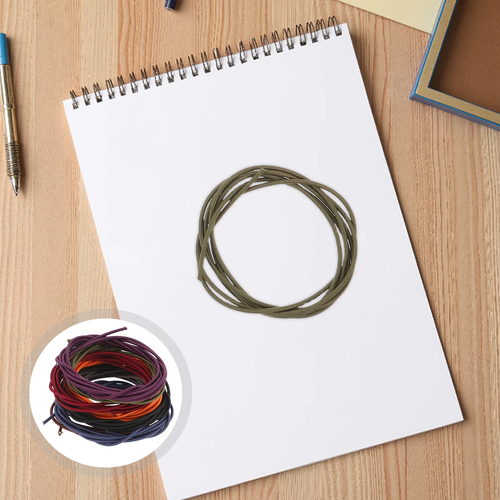 8Pcs Notebook Bands Elastic Cord Strong Stretchy Closure Strap Travel Journal Binder Organizer Book Wraps Diary Accessories
8Pcs Notebook Bands Elastic Cord Strong Stretchy Closure Strap Travel Journal Binder Organizer Book Wraps Diary Accessories