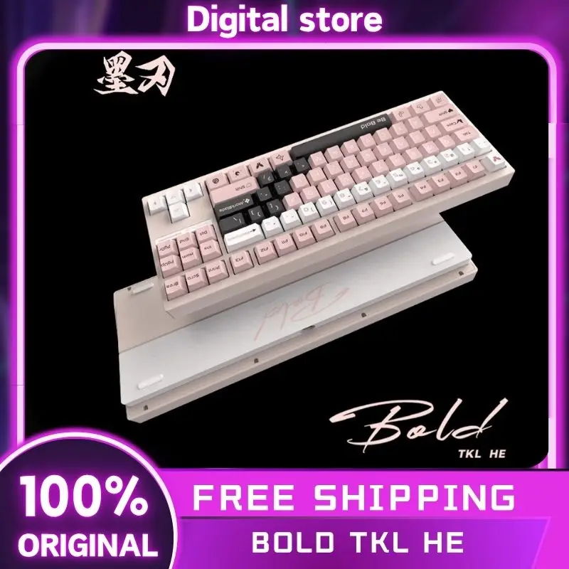 Механическая клавиатура Morkblade Bold TKL HE, магнитный переключатель, алюминиевый сплав, 8000 Гц, Rt0,01 мм, игровая клавиатура, аксессуары для ПК на заказ
Механическая клавиатура Morkblade Bold TKL HE, магнитный переключатель, алюминиевый сплав, 8000 Гц, Rt0,01 мм, игровая клавиатура, аксессуары для ПК на заказ