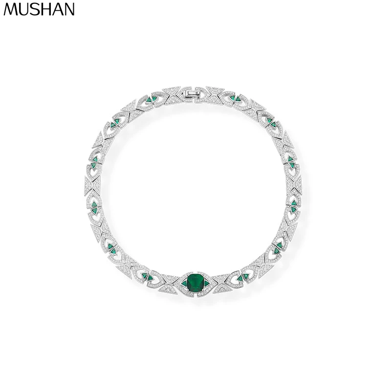 MS MuShan Designer Jewelry 925 Sterling Silver Necklace Zircon 7A Classic Fashion for Her Real Gold Plated Premium Pendant
MS MuShan Designer Jewelry 925 Sterling Silver Necklace Zircon 7A Classic Fashion for Her Real Gold Plated Premium Pendant