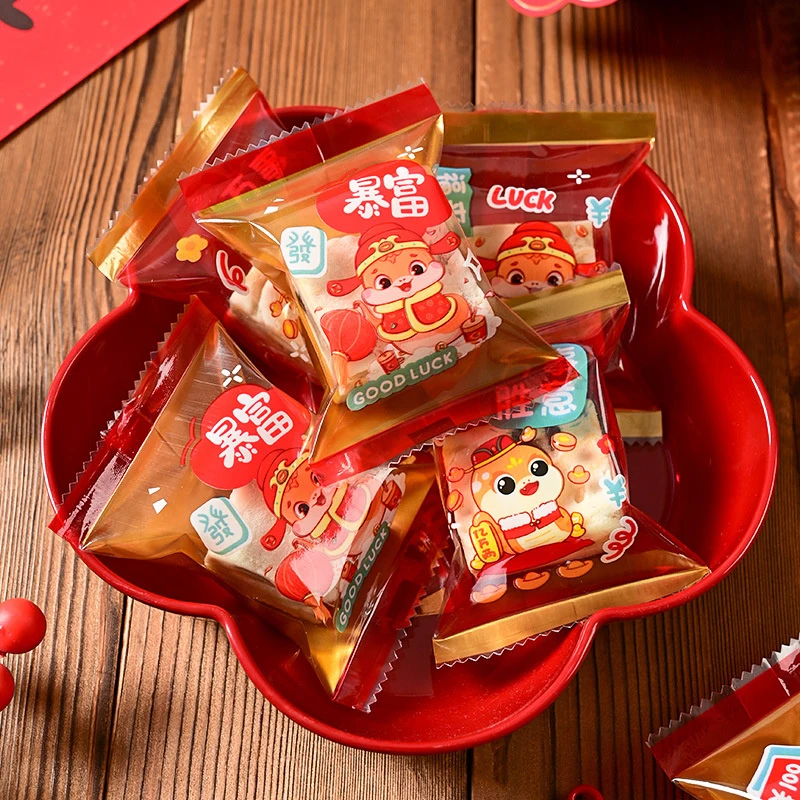 100pcs 2025 New Year Snow Crispy Packaging Bag Snake Year Cookies Niu Roll Candy Machine Sealing Bag Baking Candy Packaging Bag
100pcs 2025 New Year Snow Crispy Packaging Bag Snake Year Cookies Niu Roll Candy Machine Sealing Bag Baking Candy Packaging Bag