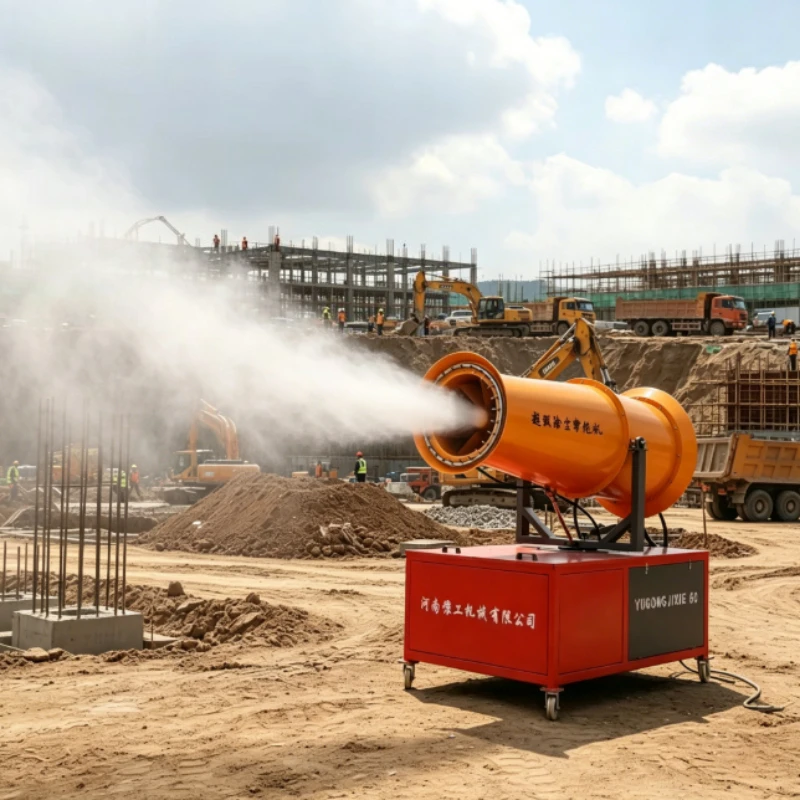 Mobile Fog Cannon Dust Suppression Machine 30M Range Electric Sprayer For Dust Clearance Spraying Water Mist Blower
Mobile Fog Cannon Dust Suppression Machine 30M Range Electric Sprayer For Dust Clearance Spraying Water Mist Blower