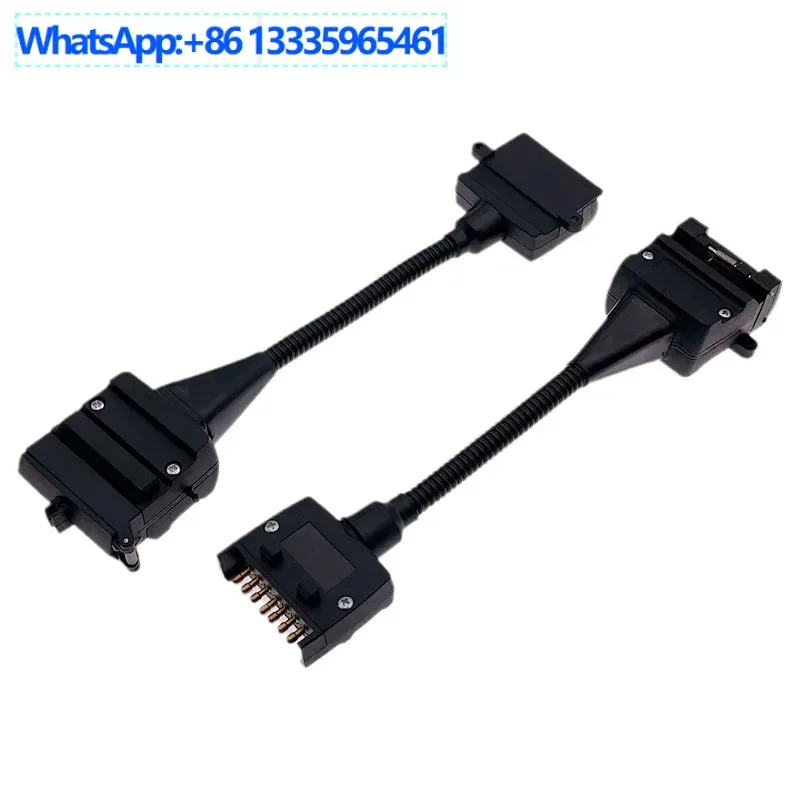 4PCS Australian 7P to 12P adapter Australian standard 7-pin 12-pin plug socket conversion adapter power signal cable
4PCS Australian 7P to 12P adapter Australian standard 7-pin 12-pin plug socket conversion adapter power signal cable