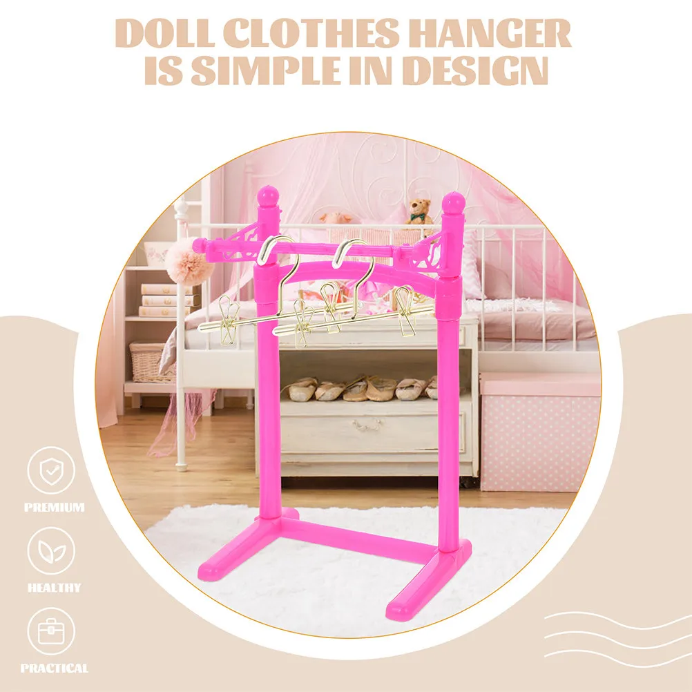 6Pcs Mini Clothes Hangers Small Garment Rack Mini Hanging Clothes Organizer for Kids Room Storage Hangers
6Pcs Mini Clothes Hangers Small Garment Rack Mini Hanging Clothes Organizer for Kids Room Storage Hangers