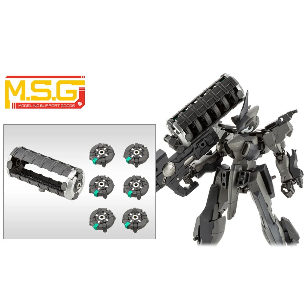 Kotobukiya MSG MH30 Self Propelled Mine Machine Girl Weapon Accessory Pack Assembled Model
Kotobukiya MSG MH30 Self Propelled Mine Machine Girl Weapon Accessory Pack Assembled Model