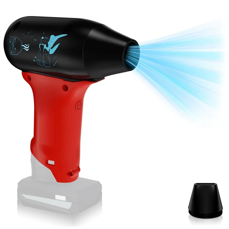 Mini Jet Blower Violent Turbo Fan for Milwaukee 12V M12 Battery Portable Jet Fan for Car,Keyboard Cleaning,Air Bed,Hair
Mini Jet Blower Violent Turbo Fan for Milwaukee 12V M12 Battery Portable Jet Fan for Car,Keyboard Cleaning,Air Bed,Hair