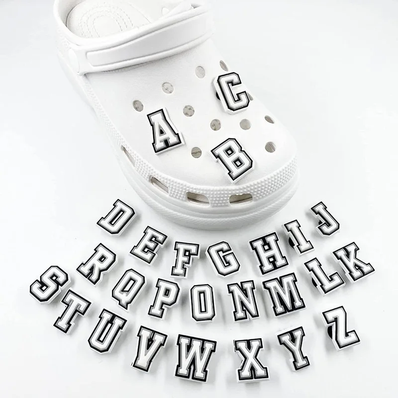 26PCS Letters Shoes Charming Garden Shoes, Sandals, ABC-Z Letters, Boys, Girls, Teenagers, and Adult Party Pets
26PCS Letters Shoes Charming Garden Shoes, Sandals, ABC-Z Letters, Boys, Girls, Teenagers, and Adult Party Pets
