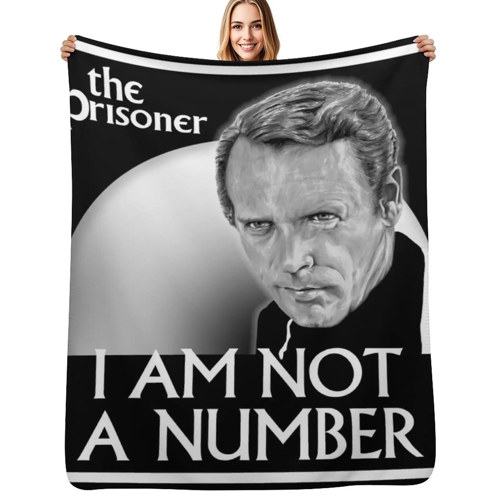The Prisoner I AM NOT A NUMBER Throw Blanket Modern Design Soft Blanket for Home Decor
The Prisoner I AM NOT A NUMBER Throw Blanket Modern Design Soft Blanket for Home Decor