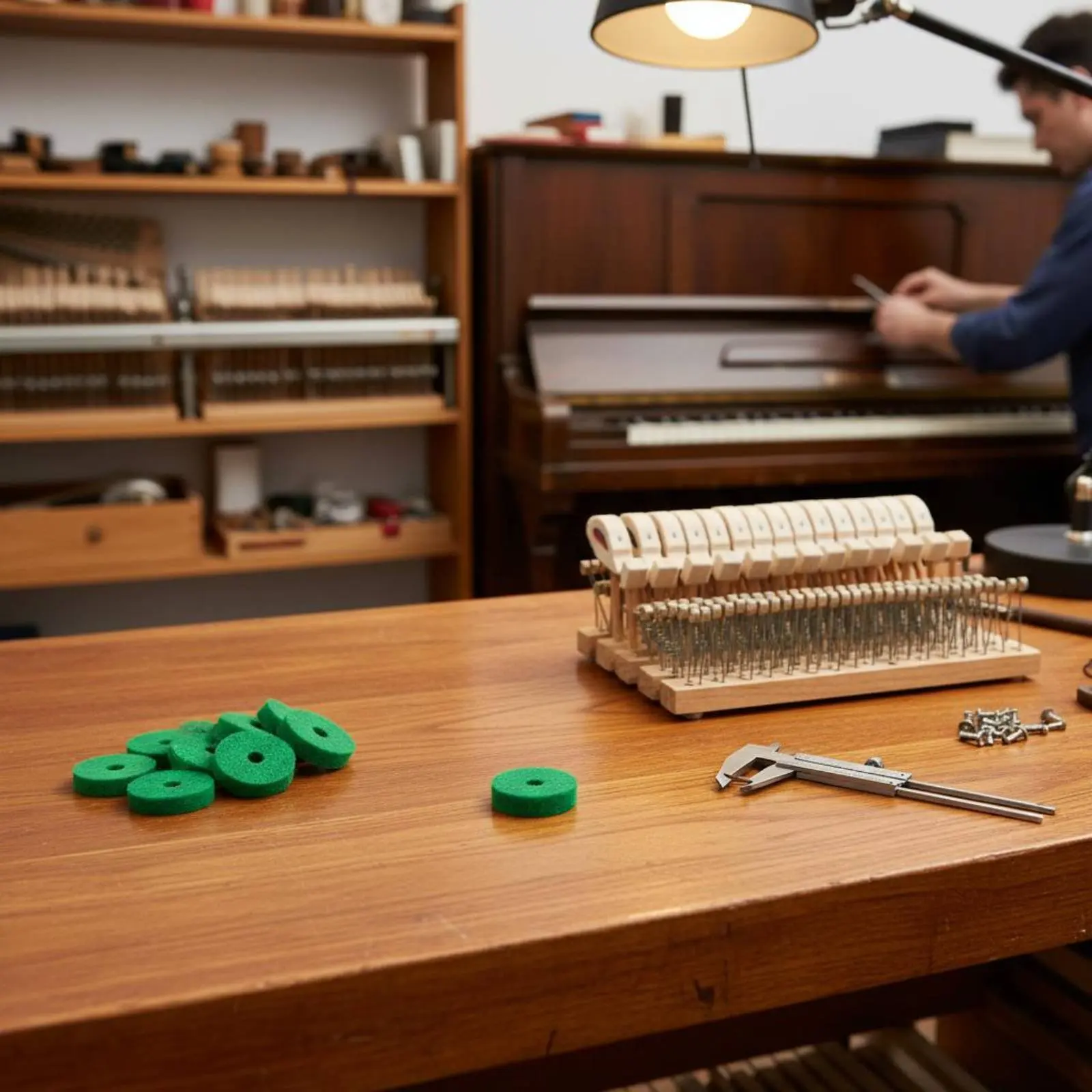 90 Pieces Wool Felt Washer Wear Resistant Piano Felt Washer Keyboard Balance Washers Sound Dampening Music Instrument Part
90 Pieces Wool Felt Washer Wear Resistant Piano Felt Washer Keyboard Balance Washers Sound Dampening Music Instrument Part