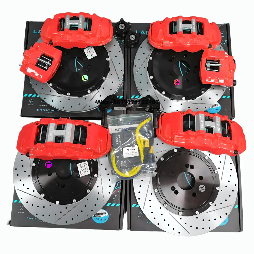 Новый комплект тормозов GT6 с 6 поршнями для грузовиков, аксессуары для тормозных систем, улучшенные тормозные колодки для E46
Новый комплект тормозов GT6 с 6 поршнями для грузовиков, аксессуары для тормозных систем, улучшенные тормозные колодки для E46