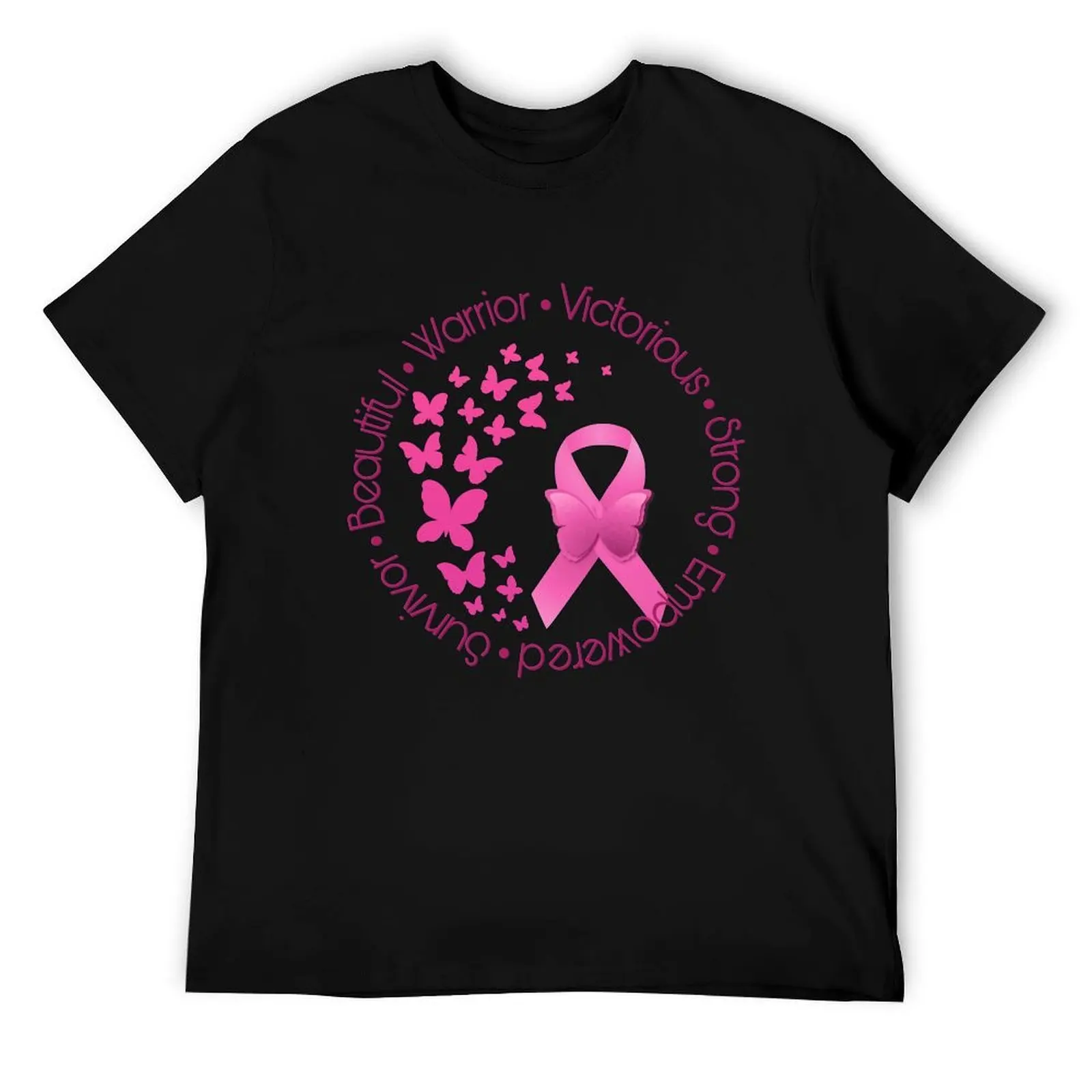 Breast Cancer Pink Ribbon Butterflies T-Shirt funny t shirts dark humor cotton t shirts man 100% T-Shirt
Breast Cancer Pink Ribbon Butterflies T-Shirt funny t shirts dark humor cotton t shirts man 100% T-Shirt