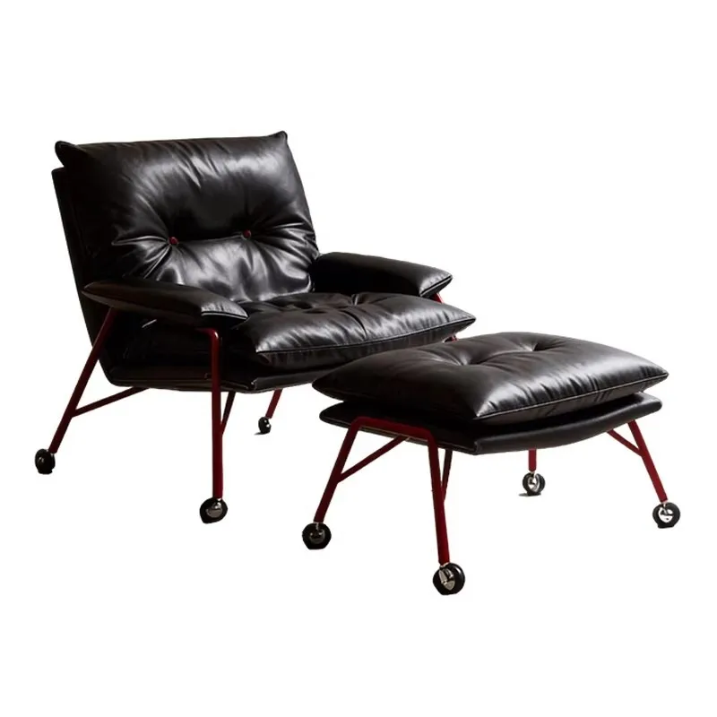 Reclining chair small apartment living room home designer creative movable single sofa chair
Reclining chair small apartment living room home designer creative movable single sofa chair