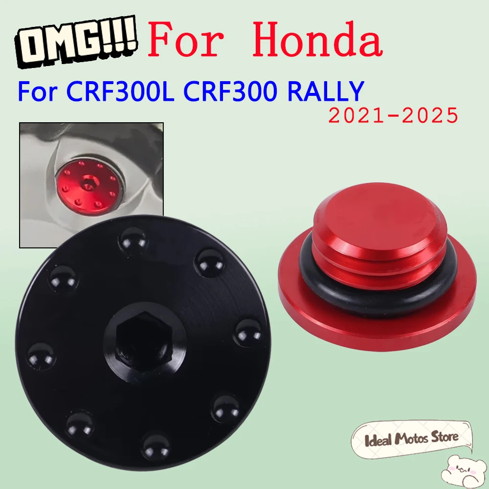 Motorcycle Engine Oil Filler Cap Double O-Ring Dirt Bike Upgrade Parts For Honda CRF300L CRF300 Rally 2021 - 2025 Accessories
Motorcycle Engine Oil Filler Cap Double O-Ring Dirt Bike Upgrade Parts For Honda CRF300L CRF300 Rally 2021 - 2025 Accessories