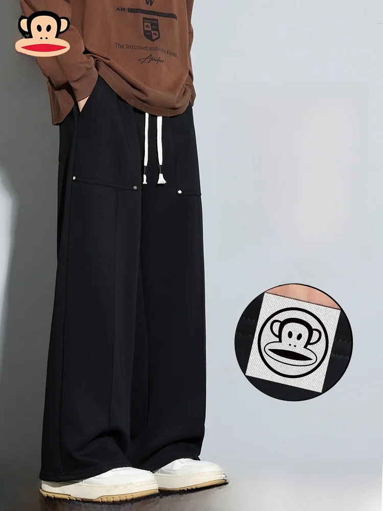 Удобные прямые брюки PaulFrank для мужчин, свободные широкие спортивные брюки, модные брюки для осеннего сезона
Удобные прямые брюки PaulFrank для мужчин, свободные широкие спортивные брюки, модные брюки для осеннего сезона