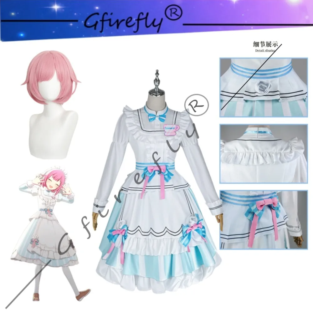 Otori Emu Cosplay Costume Cute White Dress Full Headband Accessories Adult Women Halloween Comic Con Stage Performance Outfit
Otori Emu Cosplay Costume Cute White Dress Full Headband Accessories Adult Women Halloween Comic Con Stage Performance Outfit