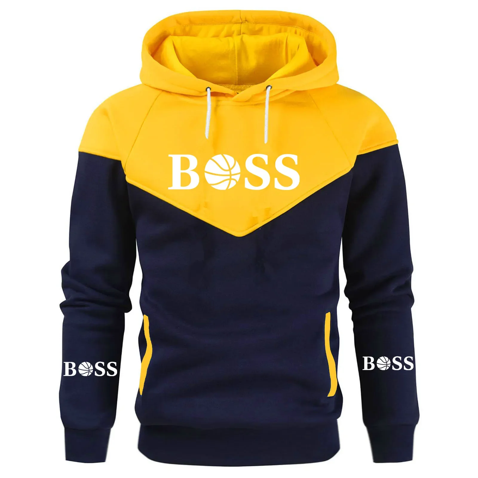 Fall Winter Men's Patchwork Hoodie Outdoor Casual Sportswear Street Fashion Men's Top Fleece Thermal Hooded Sweatshirt
Fall Winter Men's Patchwork Hoodie Outdoor Casual Sportswear Street Fashion Men's Top Fleece Thermal Hooded Sweatshirt