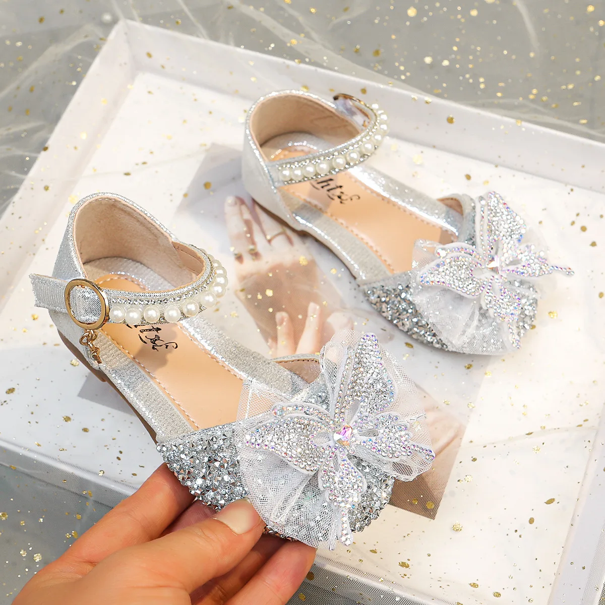 Kids Princess Closed Toe Sandals Bow Colorful Diamond Pearl Big Kid School Non Slip Soft Sole Lightweight Comfort Children Shoes
Kids Princess Closed Toe Sandals Bow Colorful Diamond Pearl Big Kid School Non Slip Soft Sole Lightweight Comfort Children Shoes