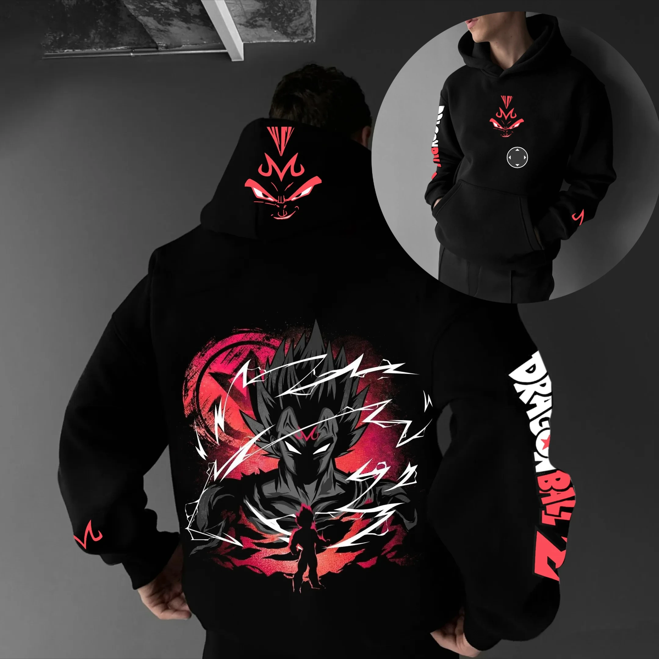 Одежда для родителей и детей, осенне-зимняя японская горячая кровавая анимация, толстовка с капюшоном Dragon Ball, мужской топ для пар 
Одежда для родителей и детей, осенне-зимняя японская горячая кровавая анимация, толстовка с капюшоном Dragon Ball, мужской топ для пар