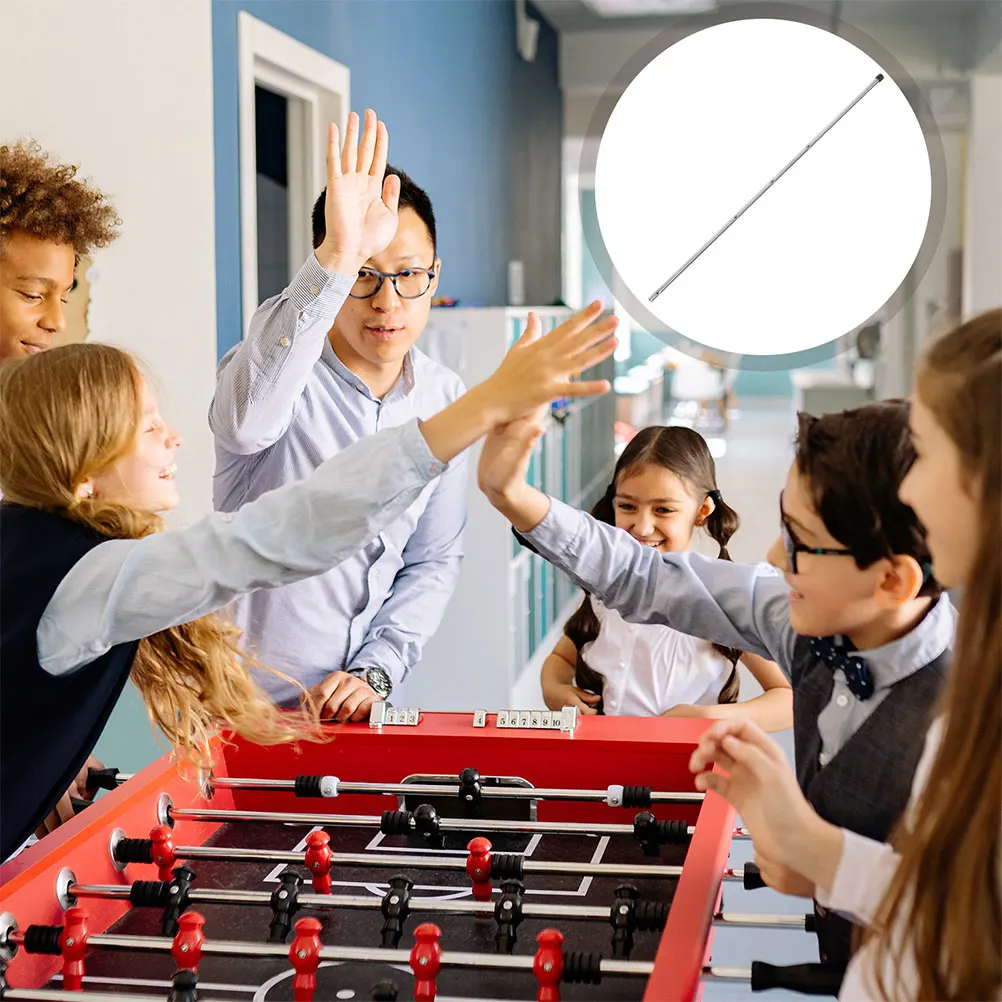 2Pcs Foosball Table Parts Iron Soccer Machine Poles Steel Pipe Rods Durable Easy Installation Table Football Accessories
2Pcs Foosball Table Parts Iron Soccer Machine Poles Steel Pipe Rods Durable Easy Installation Table Football Accessories