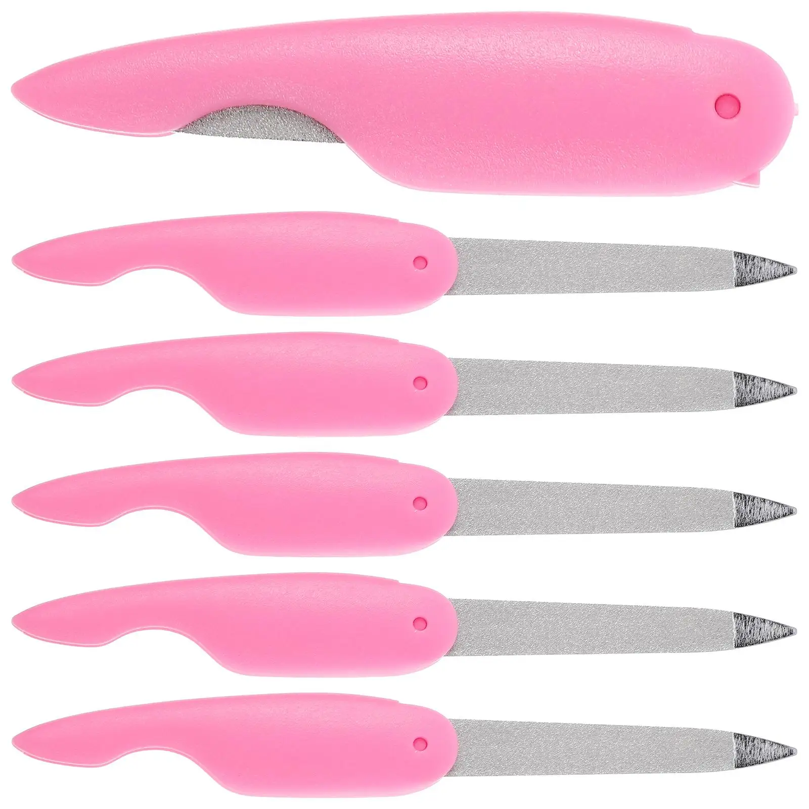 6pcs Nail Files Mini Bird Foldable Manicure Tools Durable Double Sided Polishing Compact Easy Portable for thick toenails small
6pcs Nail Files Mini Bird Foldable Manicure Tools Durable Double Sided Polishing Compact Easy Portable for thick toenails small