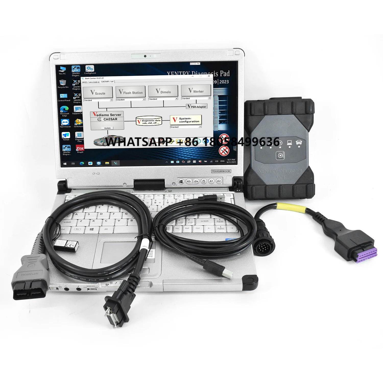 New Generation for Merced-es B-enz Newest Car Xentry C6 WIFI Dongle VCI Update Online Free Software SSD and Car+CFC2 Laptop
New Generation for Merced-es B-enz Newest Car Xentry C6 WIFI Dongle VCI Update Online Free Software SSD and Car+CFC2 Laptop