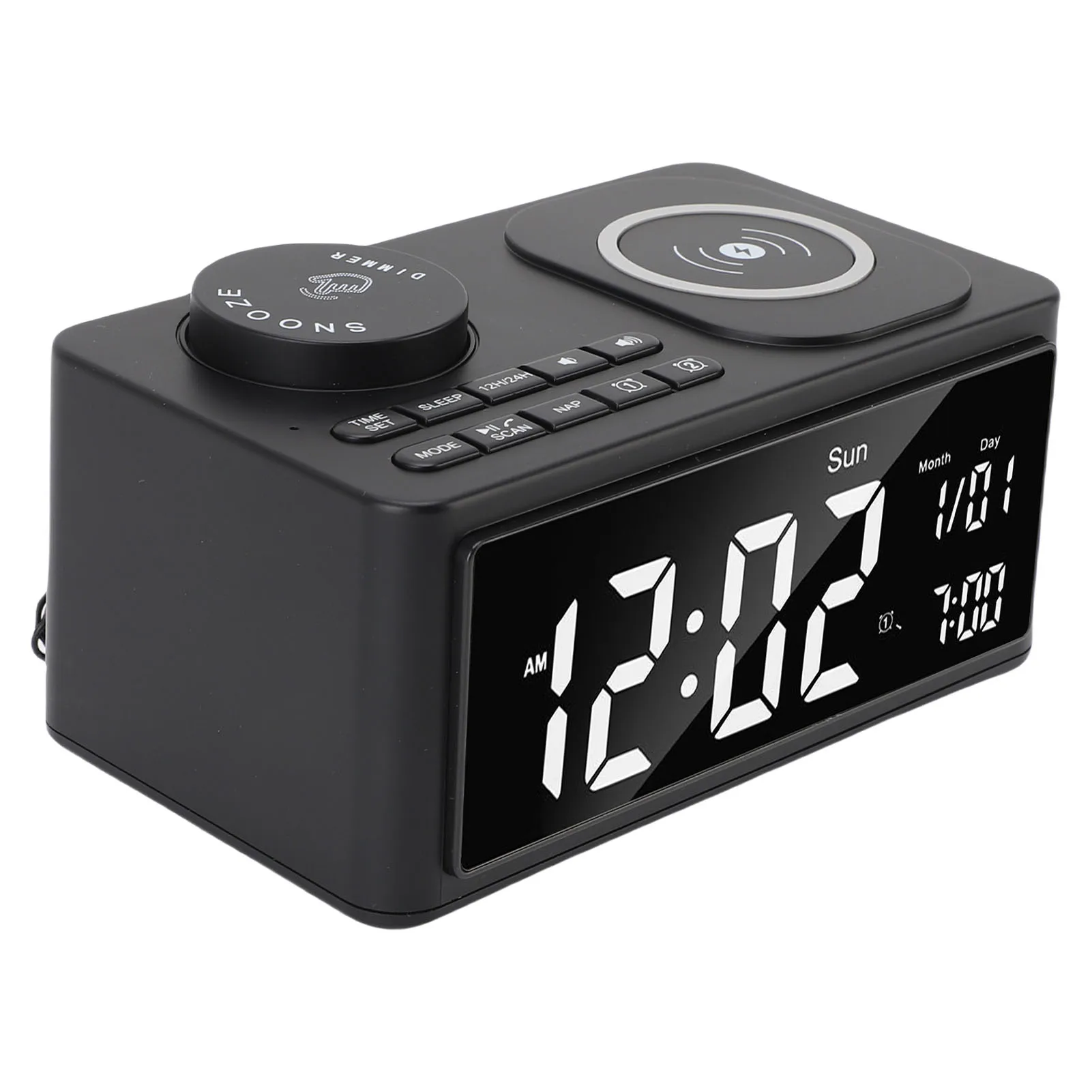 Bluetooth Speaker Clear Digital Display Alarm Clock Calling HiFi Sound Bluetooth Speaker Wireless FM Radio for Bedroom
Bluetooth Speaker Clear Digital Display Alarm Clock Calling HiFi Sound Bluetooth Speaker Wireless FM Radio for Bedroom