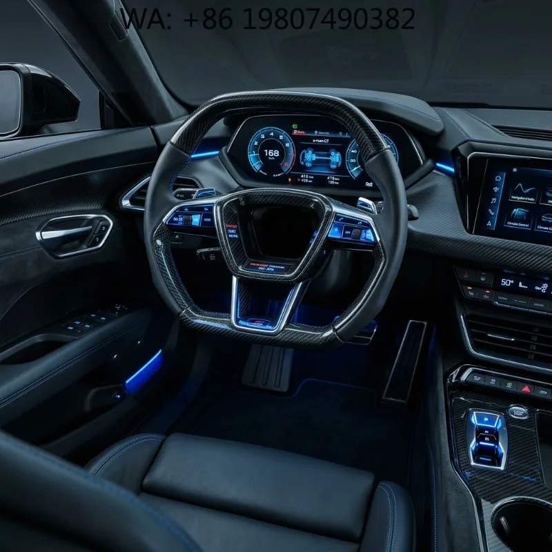 Premium RS Styling Full Genuine Leather Steering Wheel, Custom Interior Mod Parts Fit Luxury Sedan & Crossover Vehicle Series Up
Premium RS Styling Full Genuine Leather Steering Wheel, Custom Interior Mod Parts Fit Luxury Sedan & Crossover Vehicle Series Up