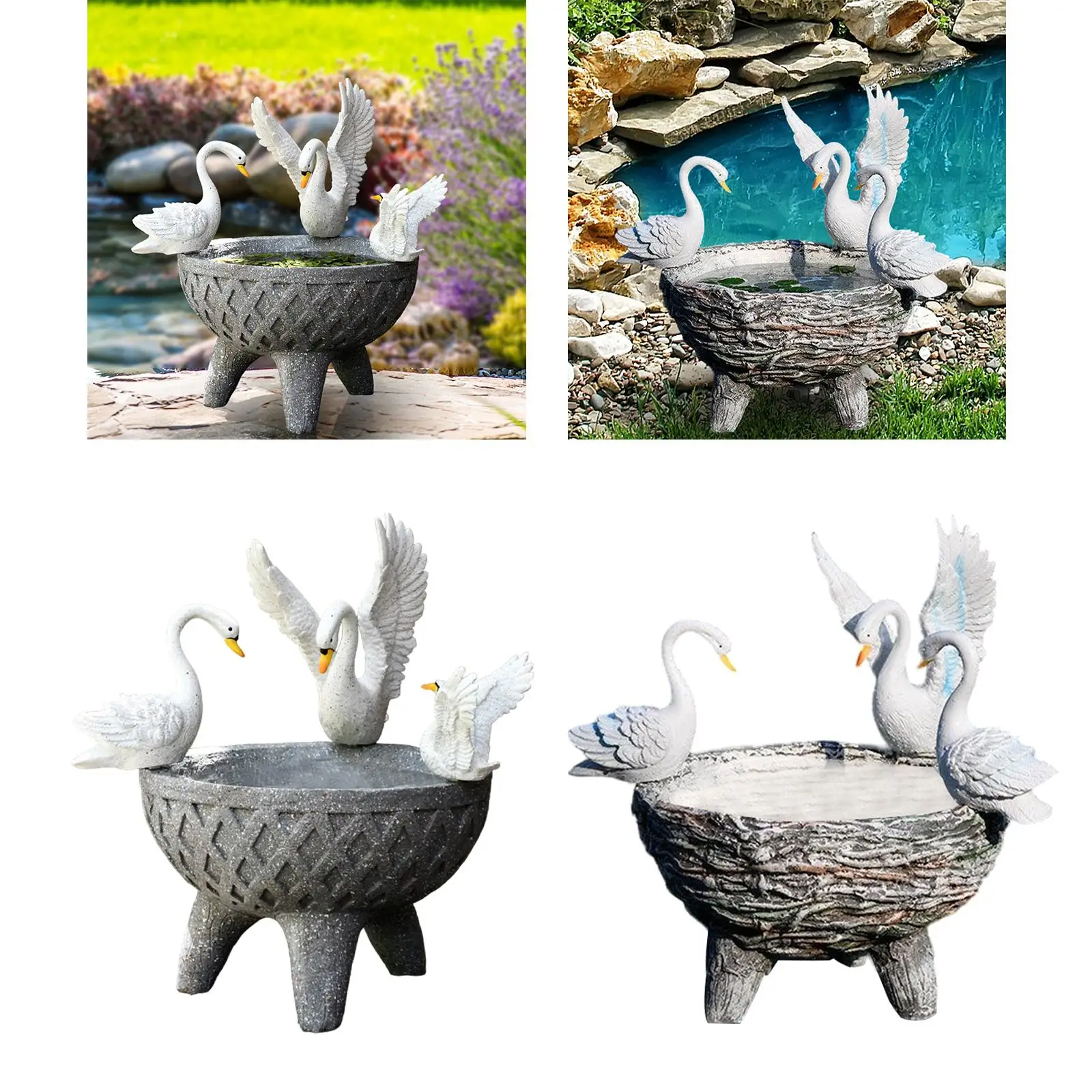 White Swan Planter Hydroponic Flower Pot Decorative Landscaping Creative Flowerpot Garden Decoration for Yard Home Patio
White Swan Planter Hydroponic Flower Pot Decorative Landscaping Creative Flowerpot Garden Decoration for Yard Home Patio