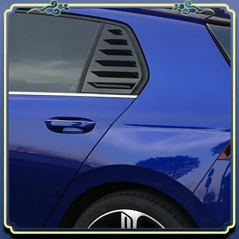 AU16-Bright Black Rear Side Vent Quarter Window Louver Shutter Cover Trim Accessories For Golf MK8 2020 2021 2023
AU16-Bright Black Rear Side Vent Quarter Window Louver Shutter Cover Trim Accessories For Golf MK8 2020 2021 2023