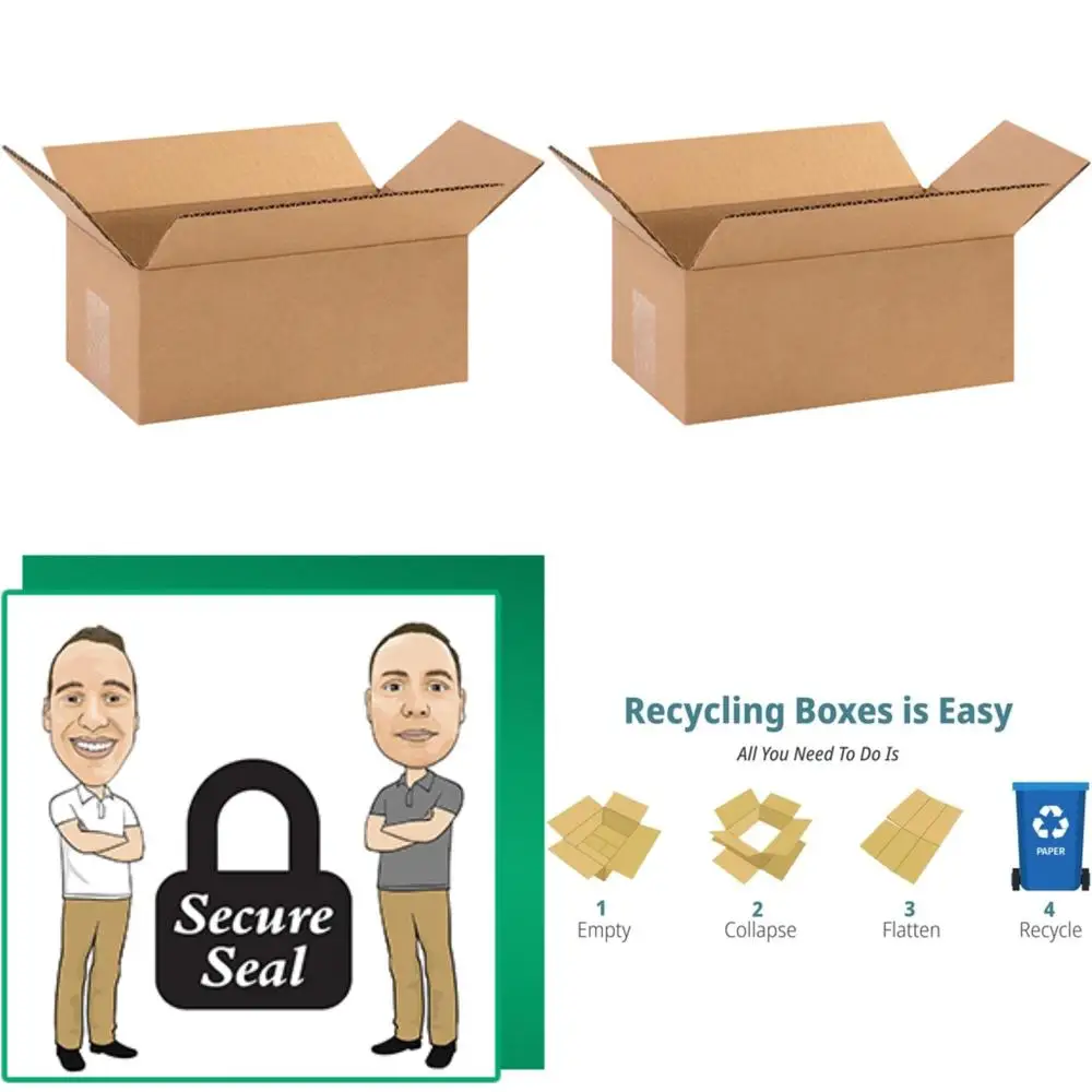 Набор из 100 гофрокартонных коробок, 10x6x4 дюйма, для доставки, упаковки и переезда
Набор из 100 гофрокартонных коробок, 10x6x4 дюйма, для доставки, упаковки и переезда