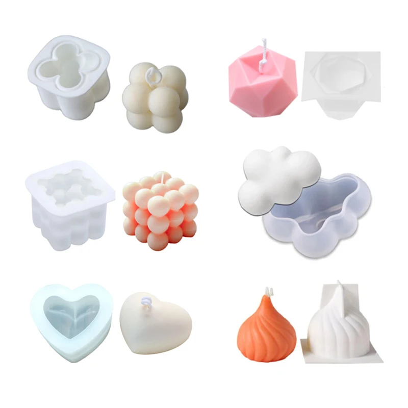 Bubble Cube Ball Silicone Candle Mold Round Mould Soy Wax Essential Oil Aromatherapy Candle Material Wax Diy soap molds gifts
Bubble Cube Ball Silicone Candle Mold Round Mould Soy Wax Essential Oil Aromatherapy Candle Material Wax Diy soap molds gifts