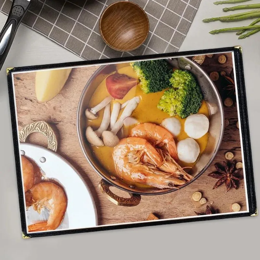 10PCS A4 Gold Corner Menu Covers 8.5 x 11 Inch Double Two Clear Views Surfaces Restaurant Menu Covers
10PCS A4 Gold Corner Menu Covers 8.5 x 11 Inch Double Two Clear Views Surfaces Restaurant Menu Covers
