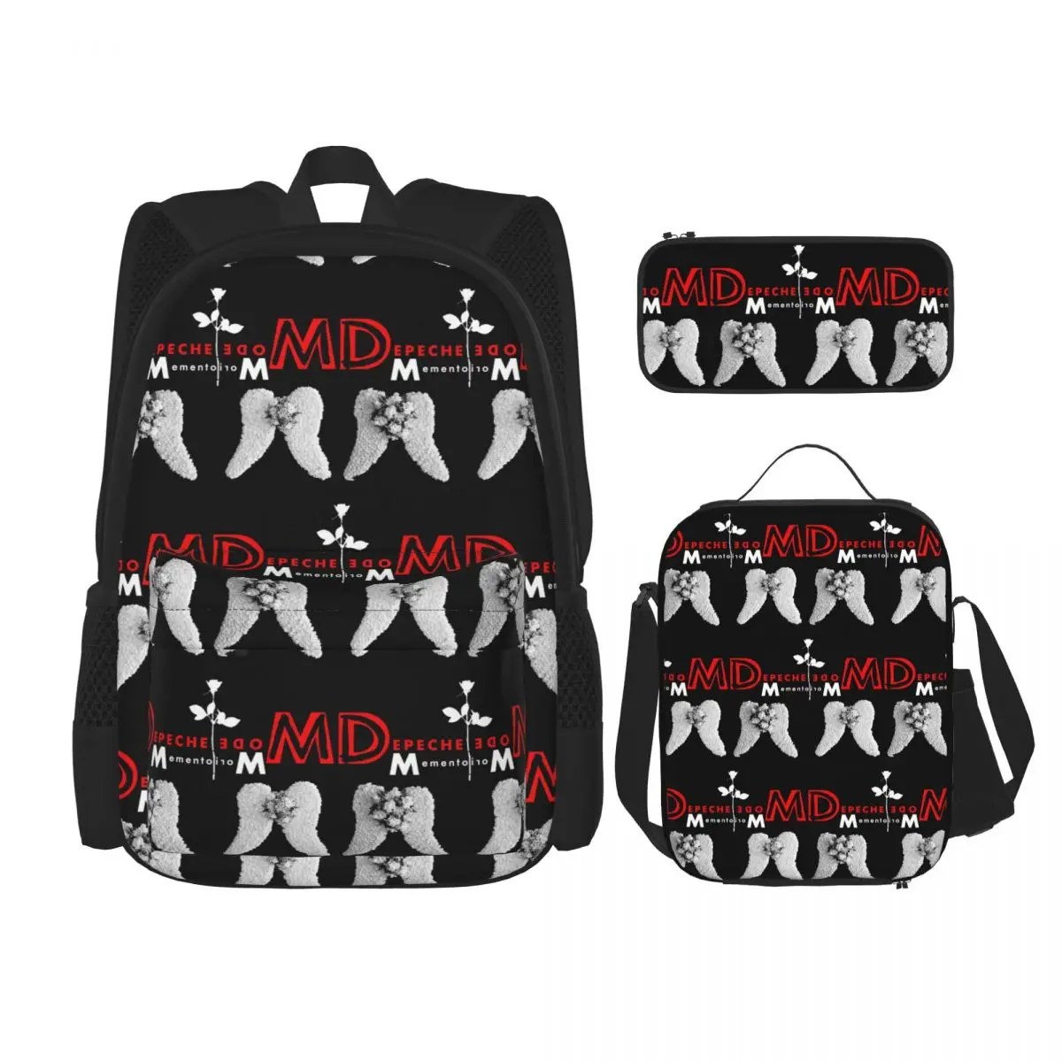 Depeche Cool Mode Music Violator Backpacks Children Bookbag School Bags Rucksack Lunch Bag Pen Bag Three-Piece Set
Depeche Cool Mode Music Violator Backpacks Children Bookbag School Bags Rucksack Lunch Bag Pen Bag Three-Piece Set
