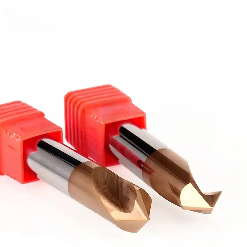 Фреза с покрытием из сплава, инструмент из вольфрамовой стали по алюминию, обработка с ЧПУ, 1-лезвие HRC55, точечные сверла, фреза с верхней фаской 
Фреза с покрытием из сплава, инструмент из вольфрамовой стали по алюминию, обработка с ЧПУ, 1-лезвие HRC55, точечные сверла, фреза с верхней фаской