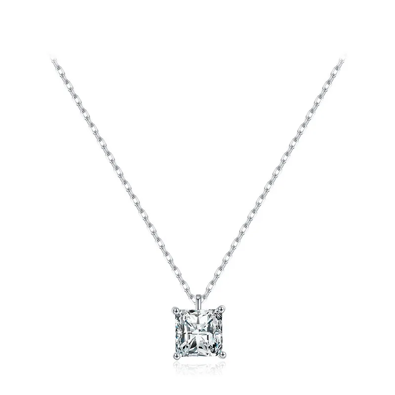Apexelle Brand Fine Jewelry 925 Sterling Silver Necklaces Square Sparkling Zircon Pendant Necklace For Women Jewelry
Apexelle Brand Fine Jewelry 925 Sterling Silver Necklaces Square Sparkling Zircon Pendant Necklace For Women Jewelry