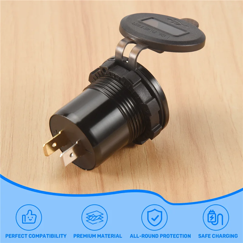 L39A-Quick Charge 3.0 Автомобильное зарядное устройство с двумя USB-портами с вольтметром и переключателем ВКЛ/ВЫКЛ, быстрое зарядное устройство с розеткой USB 36 Вт 12 В для автомобиля, лодки и морской пехоты
L39A-Quick Charge 3.0 Автомобильное зарядное устройство с двумя USB-портами с вольтметром и переключателем ВКЛ/ВЫКЛ, быстрое зарядное устройство с розеткой USB 36 Вт 12 В для автомобиля, лодки и морской пехоты