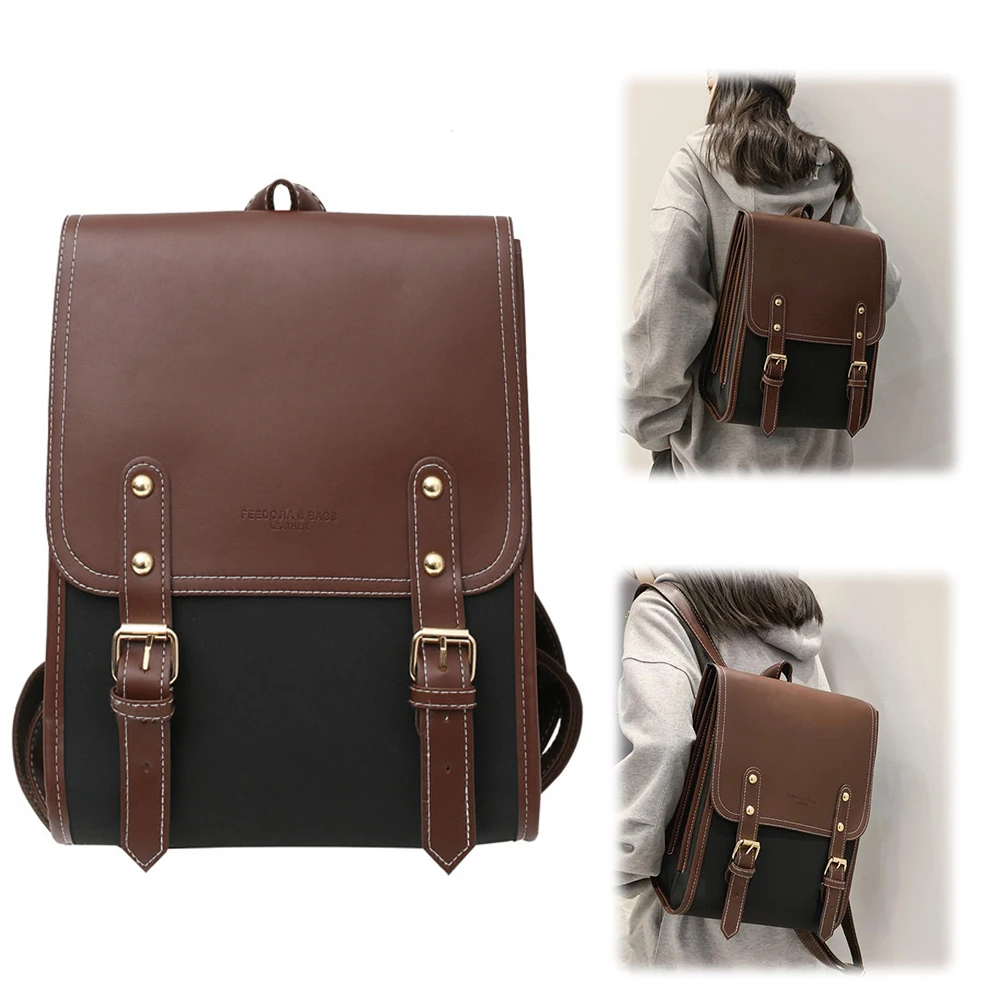 Японские дорожные рюкзаки в консервативном стиле, женский рюкзак из искусственной кожи, рюкзак для ноутбука для женщин, модный женский повседневный рюкзак для колледжа
Японские дорожные рюкзаки в консервативном стиле, женский рюкзак из искусственной кожи, рюкзак для ноутбука для женщин, модный женский повседневный рюкзак для колледжа