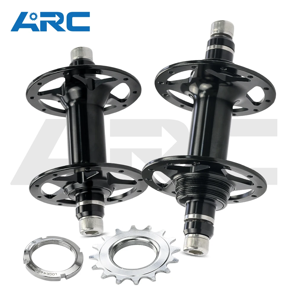 ARC GT-010FA/RA Factory Hot Sale Aluminum Alloy 2 Bearings Rear Hub 32 Hole Wholesale Bicycle Parts Fixed Gear Bike Hub 
ARC GT-010FA/RA Factory Hot Sale Aluminum Alloy 2 Bearings Rear Hub 32 Hole Wholesale Bicycle Parts Fixed Gear Bike Hub