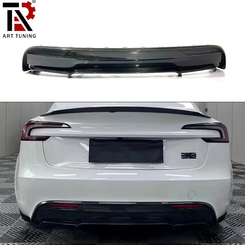For Tesla Model 3 Highland 2024+ & Performance Carbon Fiber Rear Diffuser, Gloss Finish, Direct Fit, Sporty Upgrade
For Tesla Model 3 Highland 2024+ & Performance Carbon Fiber Rear Diffuser, Gloss Finish, Direct Fit, Sporty Upgrade