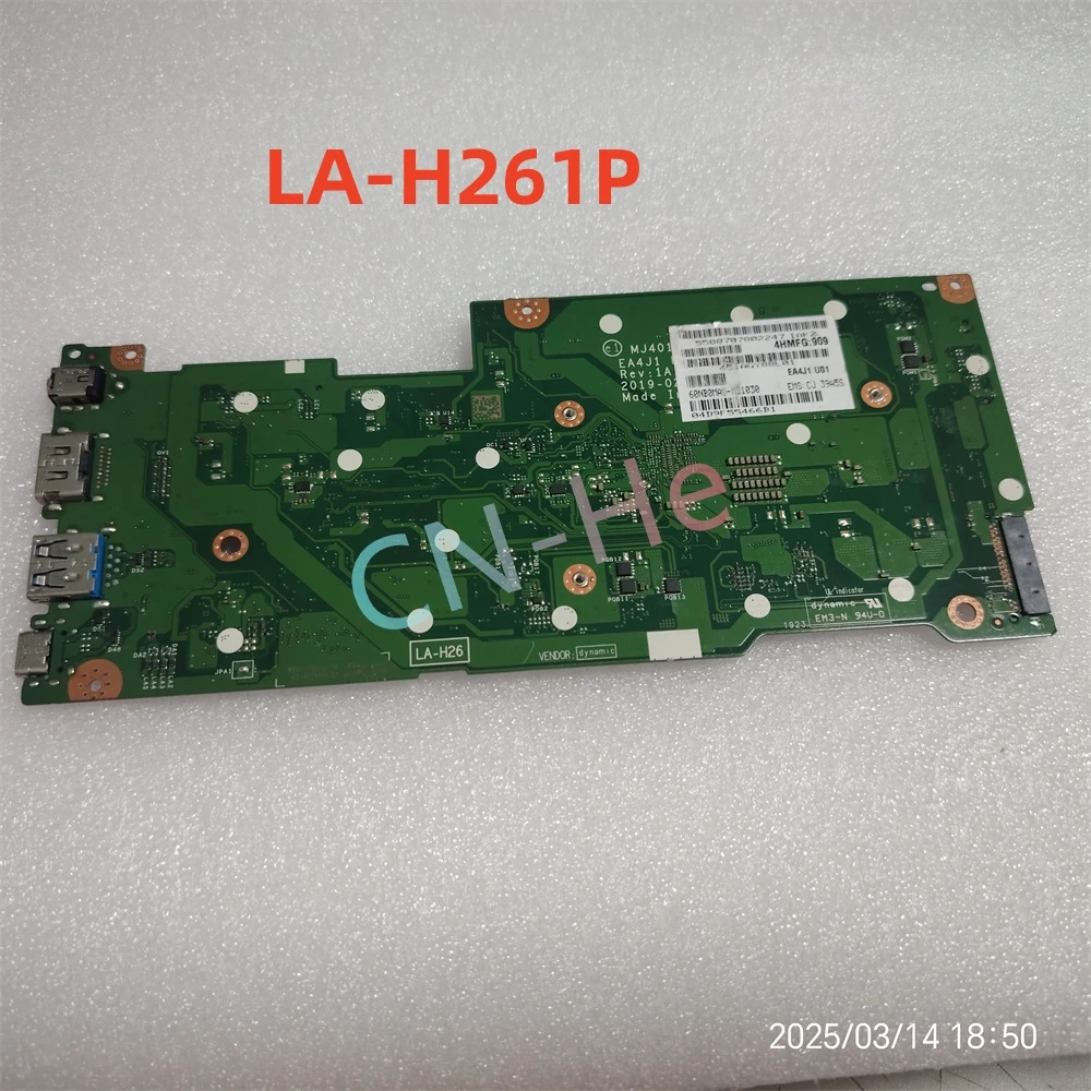 Original For ASUS MJ401TA 14FHD EA4J1 LA-H261P Laptop Motherboard 60nb0ma0-mb1030 M3-8100y 4GB 8GB Tested Fast Shipping
Original For ASUS MJ401TA 14FHD EA4J1 LA-H261P Laptop Motherboard 60nb0ma0-mb1030 M3-8100y 4GB 8GB Tested Fast Shipping