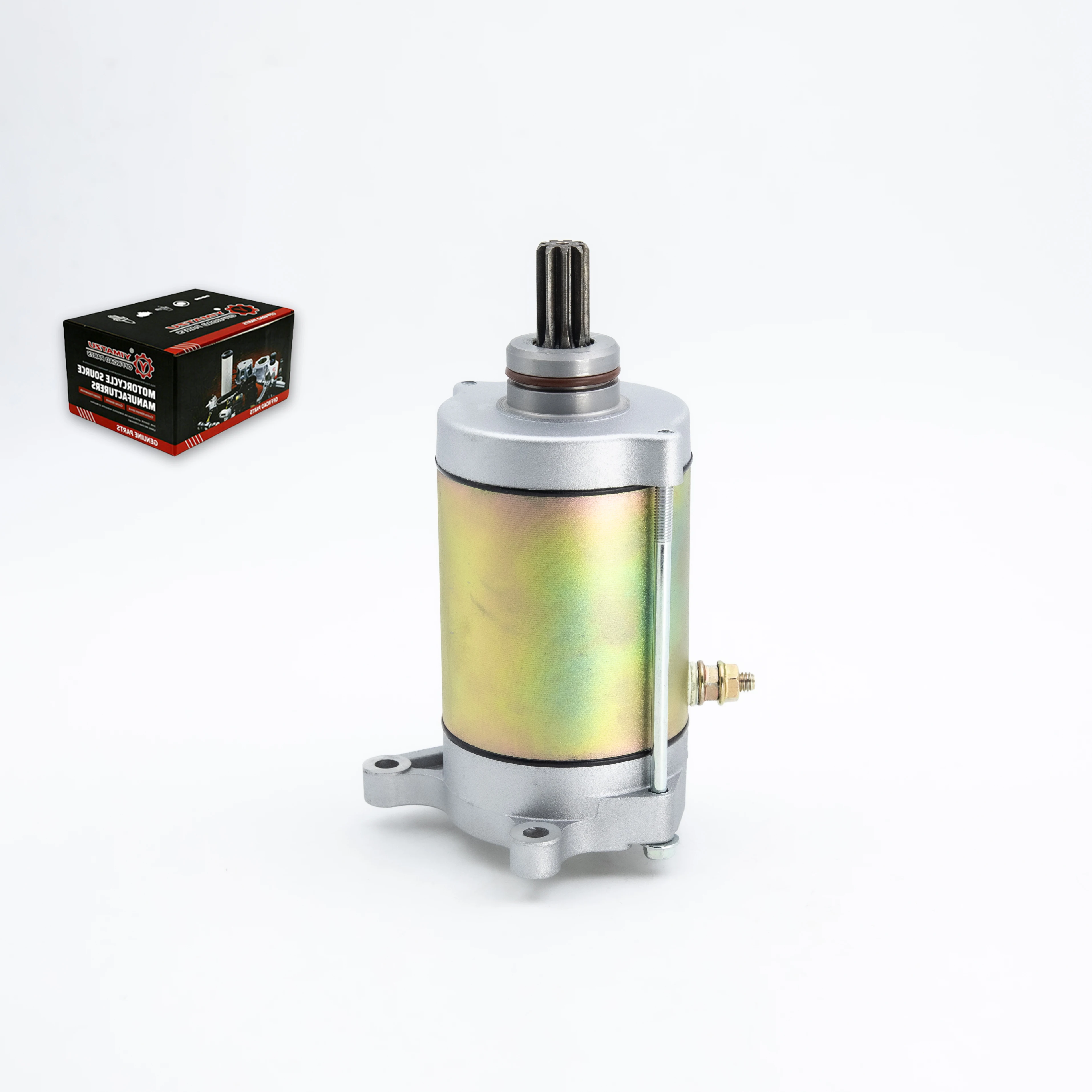 Starter Motor for CFmoto 400 450 X450 500S CF500AU-7S 520 X520 X5HO 500HO 550 X550 600 Touring 625 Gladiator 0GSV-093000-1100
Starter Motor for CFmoto 400 450 X450 500S CF500AU-7S 520 X520 X5HO 500HO 550 X550 600 Touring 625 Gladiator 0GSV-093000-1100