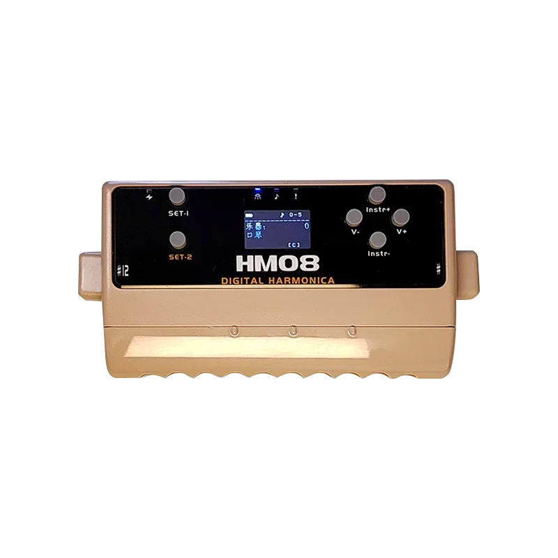 HM08S Youth version electric harmonica MIDI digital instrument built-in speaker Digital harmonica digital instrument
HM08S Youth version electric harmonica MIDI digital instrument built-in speaker Digital harmonica digital instrument