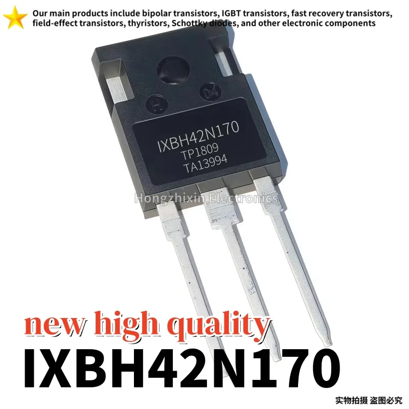 5-10PCS NEW IXBH42N170 TO-247 42N170 42A 1700V IGBT power transistor
5-10PCS NEW IXBH42N170 TO-247 42N170 42A 1700V IGBT power transistor