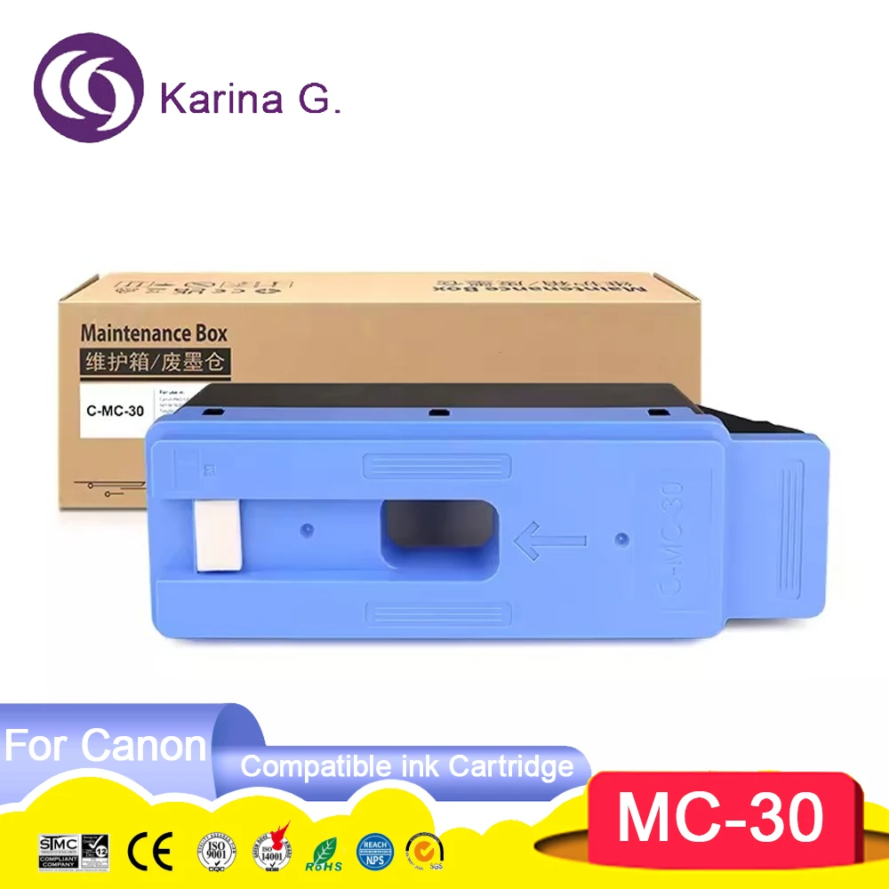 MC-30 MC 30 MC30 Compatible Maintenance Box Wast Ink Tank for Canon TX-5200/5300/5400 Pro520/521/540/541/541S/560/561 Printer
MC-30 MC 30 MC30 Compatible Maintenance Box Wast Ink Tank for Canon TX-5200/5300/5400 Pro520/521/540/541/541S/560/561 Printer