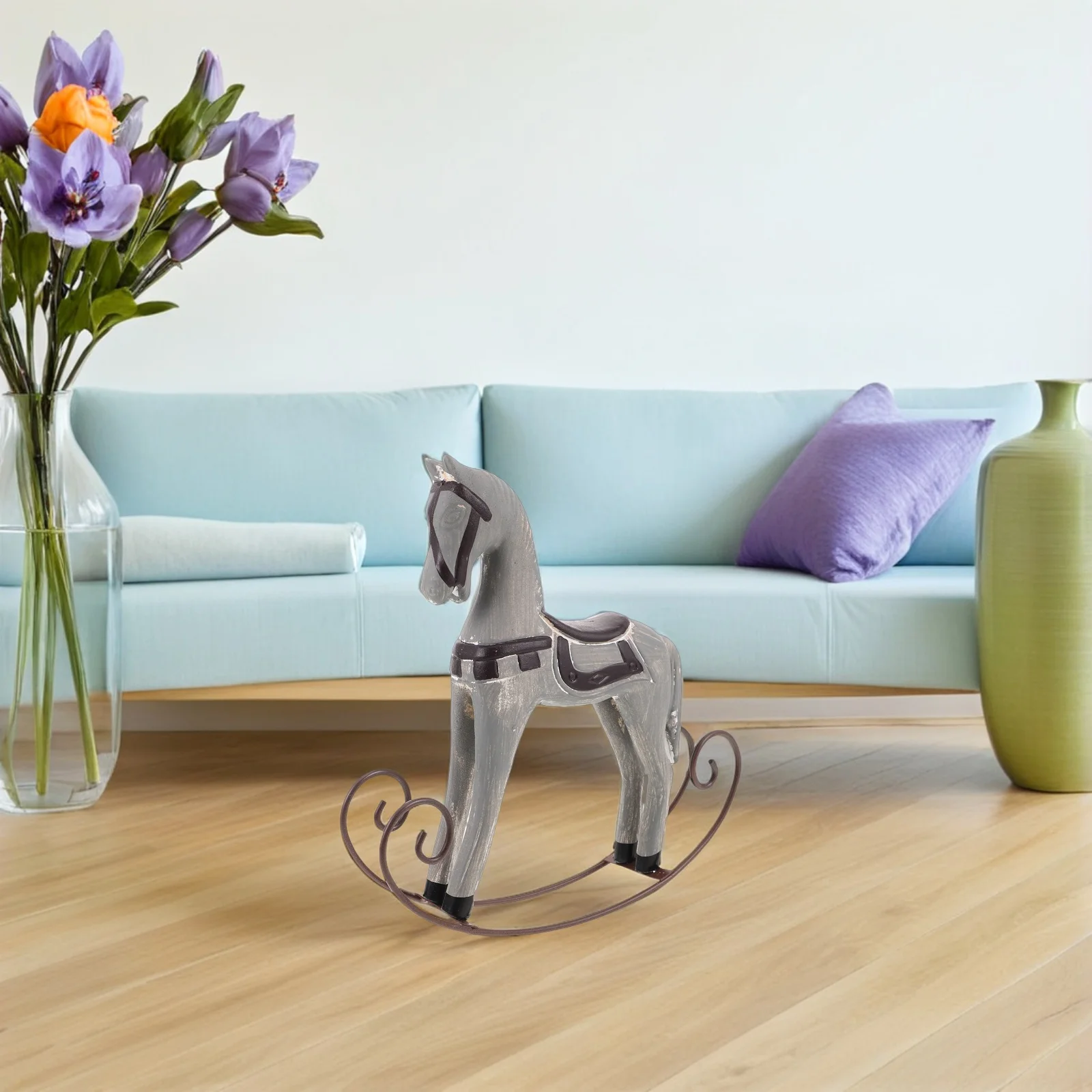 Vintage Nordic Wooden Rocking Horse Handmade Animal Desktop Sculpture Decorative Statue Bookshelf Fireplace Home Office Decor
Vintage Nordic Wooden Rocking Horse Handmade Animal Desktop Sculpture Decorative Statue Bookshelf Fireplace Home Office Decor