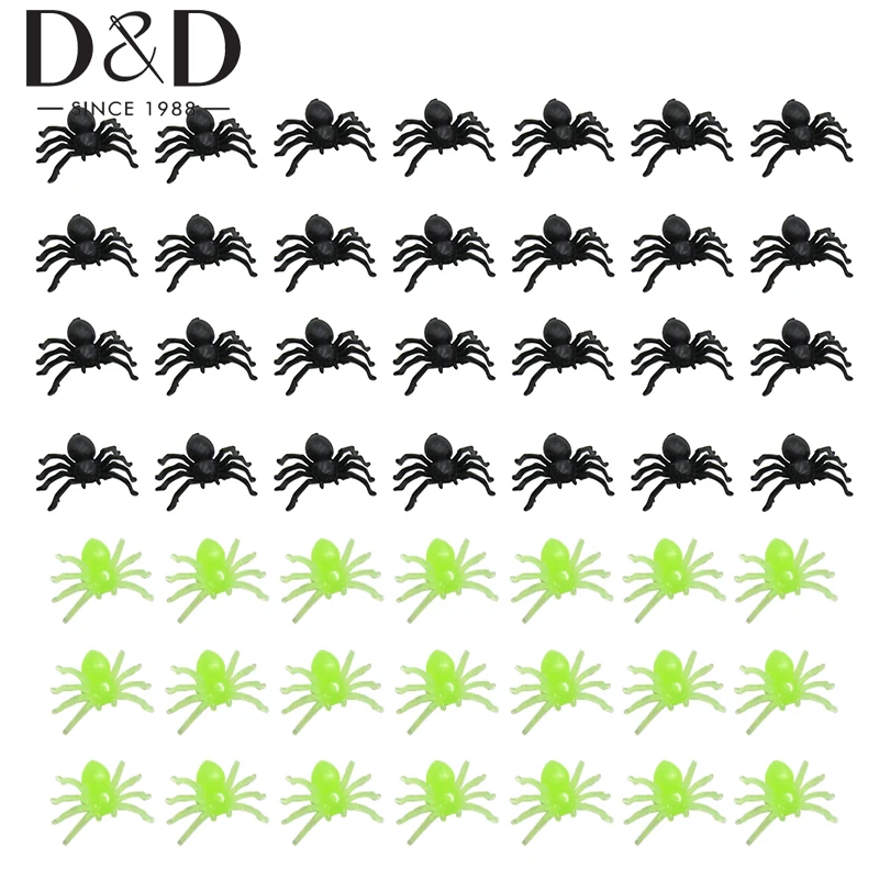 20/50Pcs Small Black Luminous Plastic Spiders Halloween Spiders Decorations For Party Costume Carnival Halloween Joking Decor
20/50Pcs Small Black Luminous Plastic Spiders Halloween Spiders Decorations For Party Costume Carnival Halloween Joking Decor